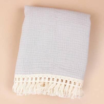 Couverture Bebe - BabyBlanketâą - Gris - Ania Shop