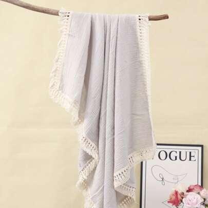 Couverture Bebe - BabyBlanketâą - Gris - Ania Shop