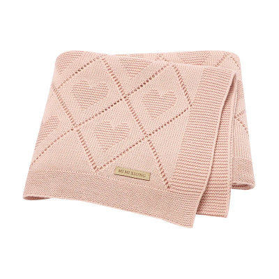 couverture bébé rose