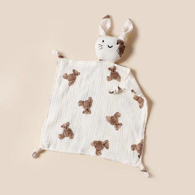 doudou blanc marron