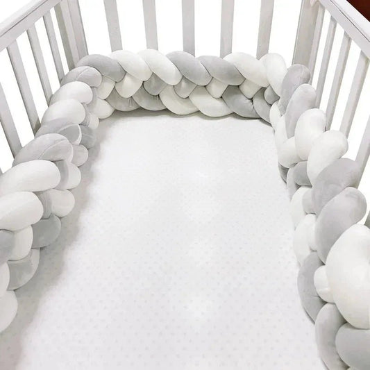 tour de lit bébé tressé